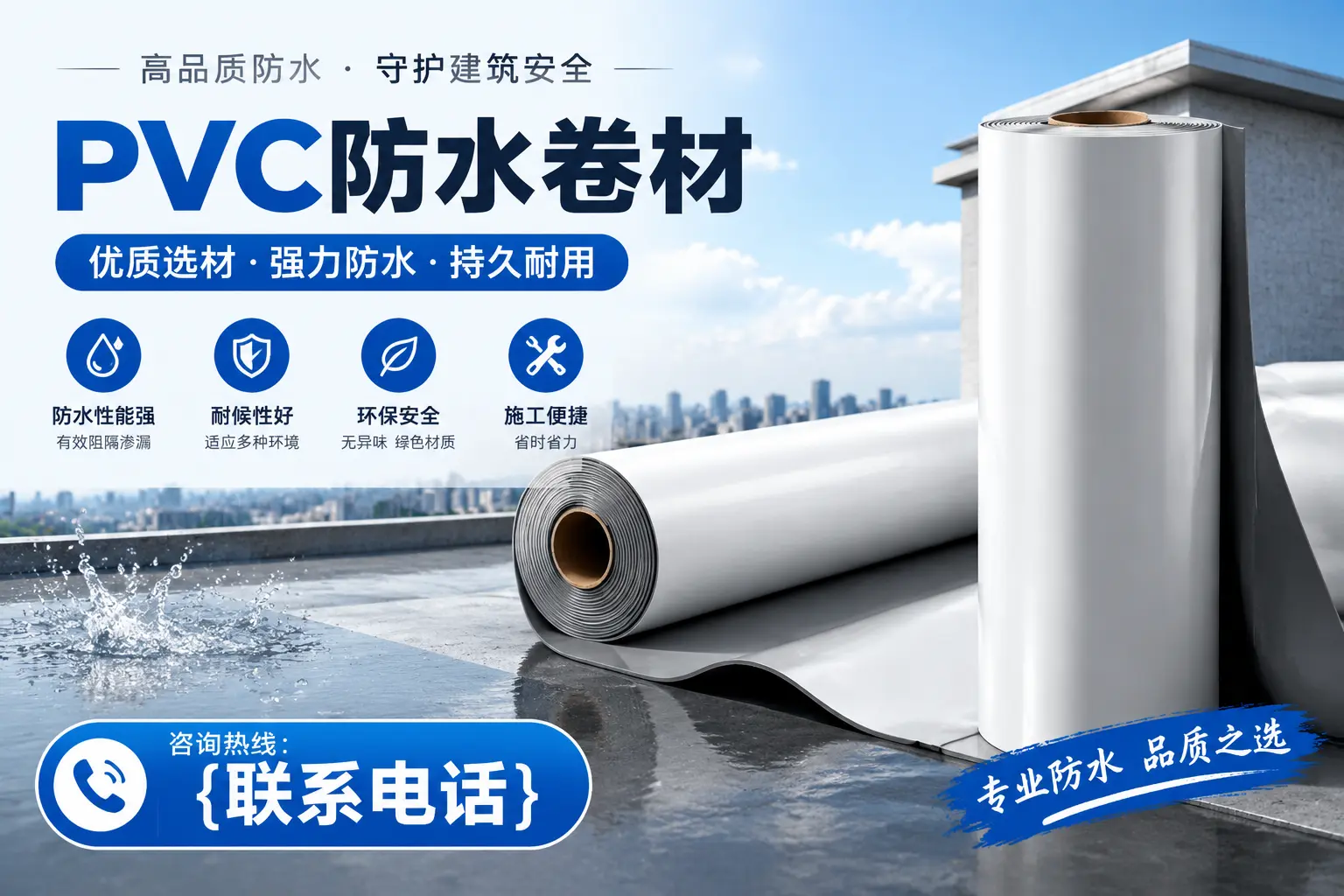 PVC防水卷材的选购技巧与注意事项，助您在阿里找到合适产品
